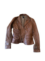 Load image into Gallery viewer, Vintage leather jacket S
